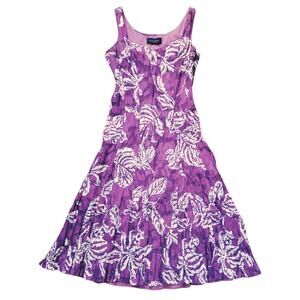 Piazza Sempione Purple/White Dress | Size 4